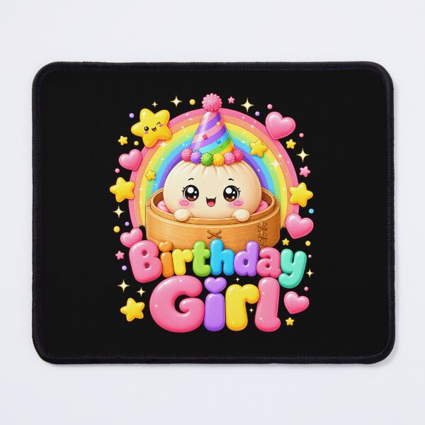 Item preview, Birthday Girl Squishy Kawaii Dumpling  designed and sold by charoen-design.
