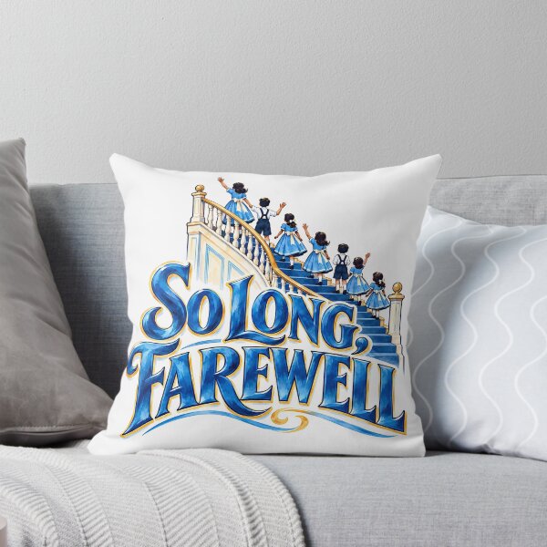 Item preview, The Sound of Music - SO LONG, FAREWELL designed and sold by Lyric Vault - Rock on.