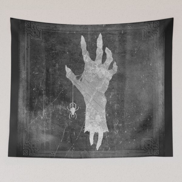 Item preview, Creepy Clawed Zombie Hand Spider Halloween Horror White designed and sold by Ghoul Enterprises.