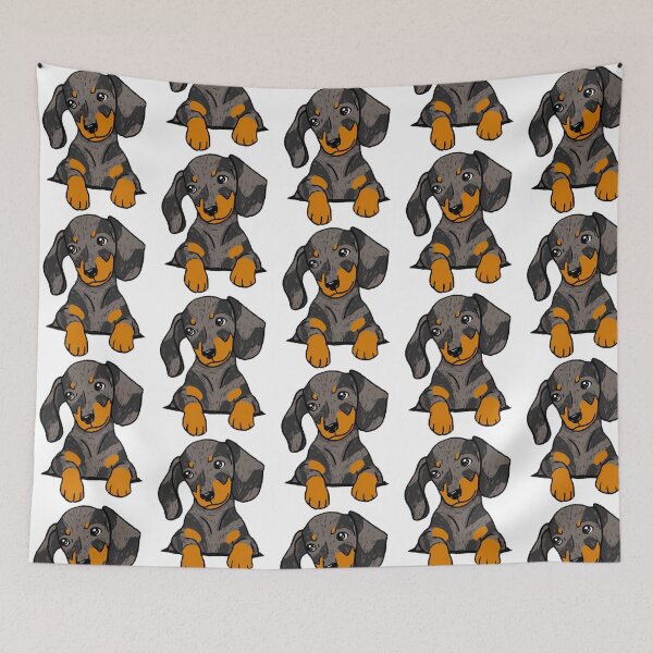 Item preview, Dapple Dachshund Puppy In Your Pocket designed and sold by tharpmonet.