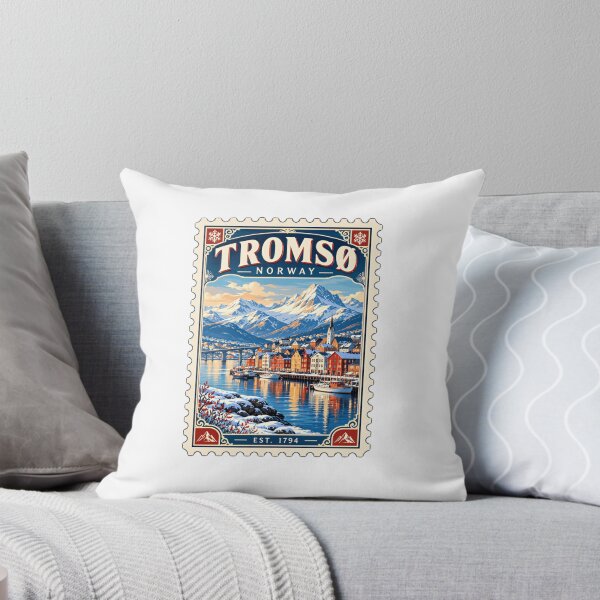 Item preview, Tromsø Norway Est 1794 Travel Destination Nordic City Explorer designed and sold by ManilStuck237.