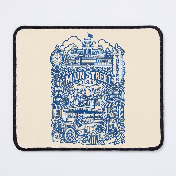 Item preview, Blue Main Street USA designed and sold by Illannoyed.
