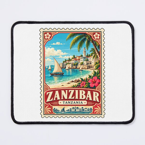 Item preview, Zanzibar Tanzania Travel Souvenir Vacation Holiday Destination designed and sold by ManilStuck237.
