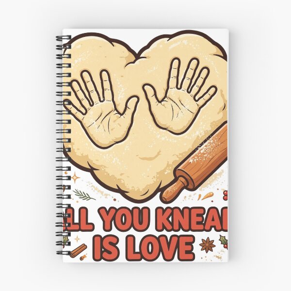 Item preview, All You Knead Is Love Shirt — Funny Christmas Dough Baking Pun Tee designed and sold by unthinkabletees.
