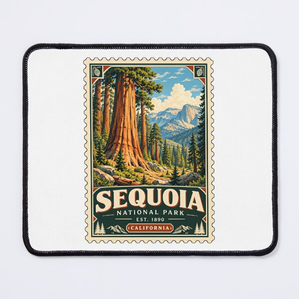 Item preview, Sequoia National Park Est. 1890 California National Park Travel Souvenir designed and sold by ManilStuck237.