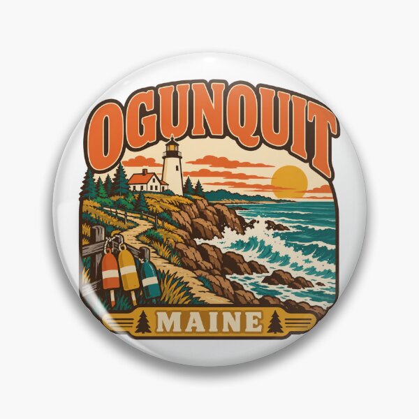 Item preview, Ogunquit Gift - Maine designed and sold by RedRubyBubble.