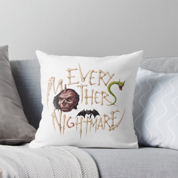Item preview, Every Mother'Ss Nightmares Gothic Horror Skull Dragon designed and sold by barklshebia4.
