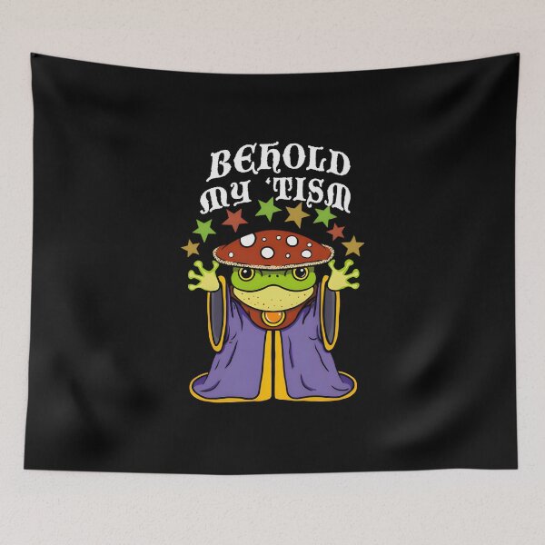 Item preview, Behold My 'Tism Frog Wizard designed and sold by Davisus61.
