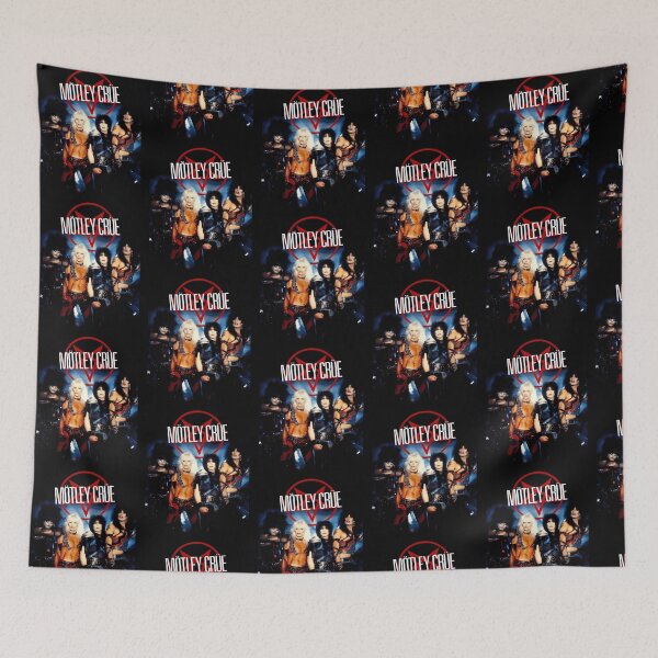 Item preview, Motley Crue Vintage Glam Heavy Metal Band designed and sold by Ekinkooo.