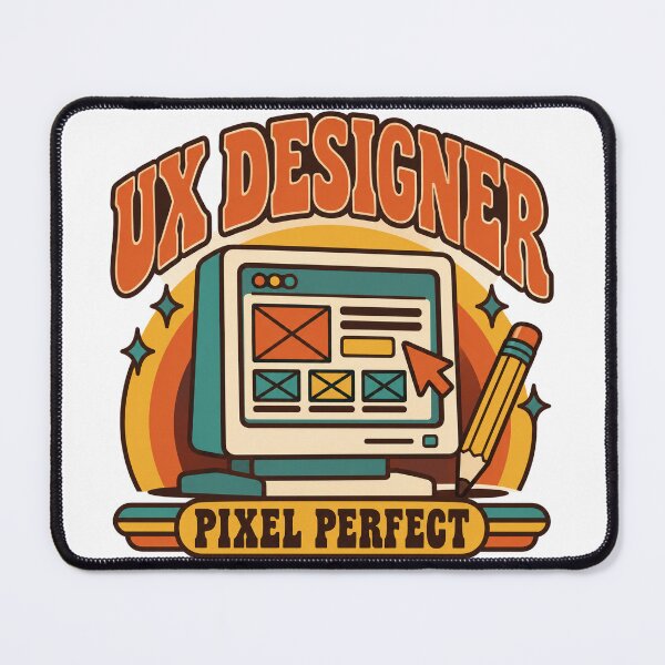 Item preview, UX Designer Gift - Pixel Perfect designed and sold by RedRubyBubble.
