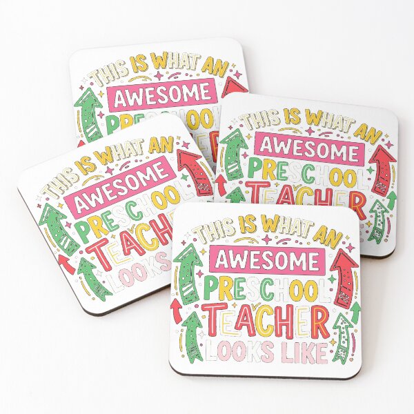 Item preview, Preschool Teacher Awesome Looks Birthday Christmas Funny Classic T-Shirt designed and sold by Pahagh19.