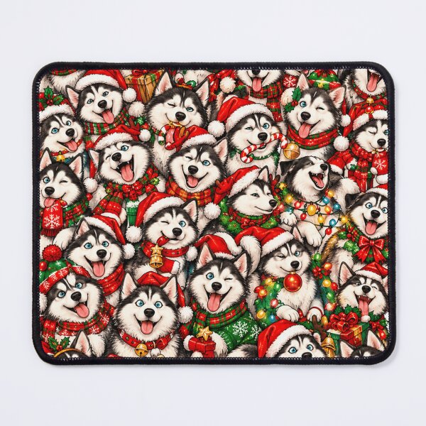 Item preview, Christmas Siberian Husky designed and sold by francous03.