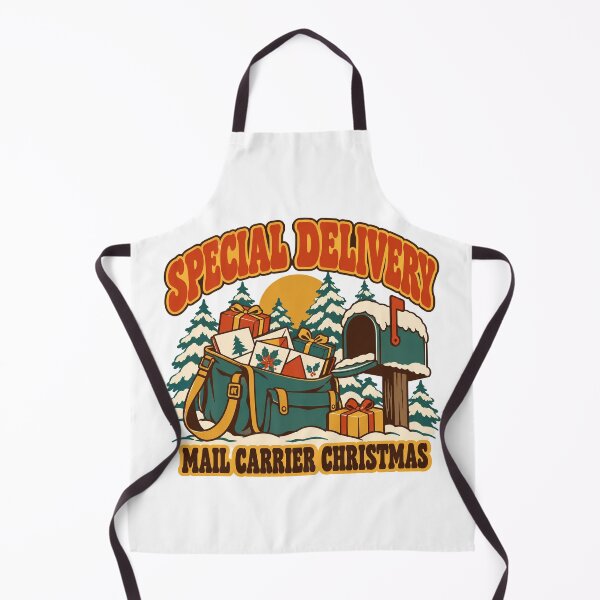 Item preview, Mail Carrier Christmas Gift - Special Delivery designed and sold by RedRubyBubble.