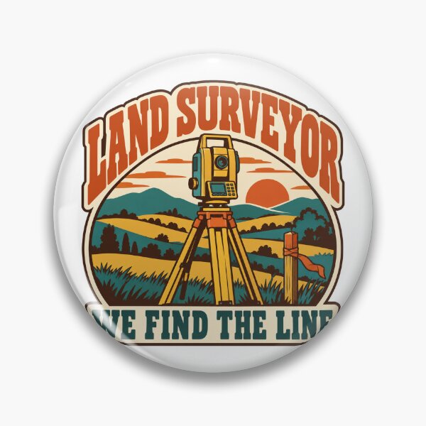 Item preview, Land Surveyor Gift - We Find The Line designed and sold by RedRubyBubble.