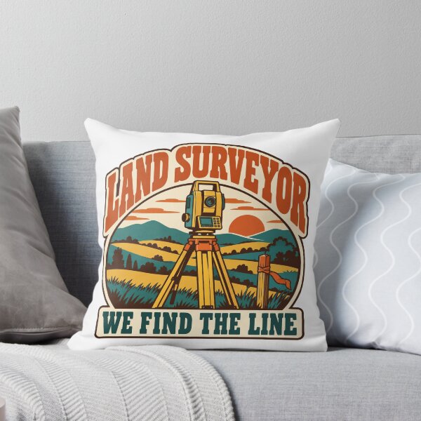 Item preview, Land Surveyor Gift - We Find The Line designed and sold by RedRubyBubble.