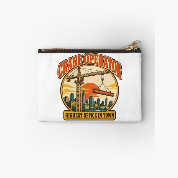 Item preview, Crane Operator Gift - Highest Office In Town designed and sold by RedRubyBubble.