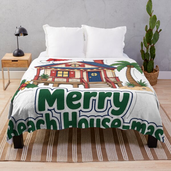 Item preview, Beach House Christmas Merry Beach House-mas Gift designed and sold by Soft Merch.