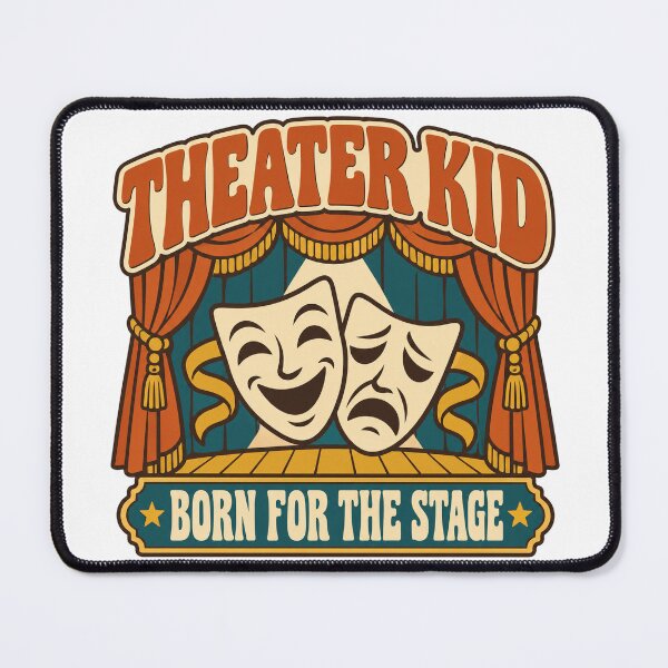 Item preview, Theater Kid Gift - Born For The Stage designed and sold by RedRubyBubble.