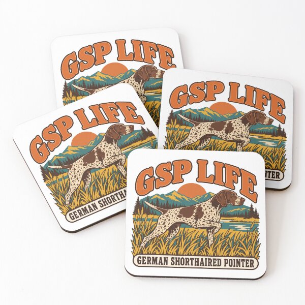 Item preview, German Shorthaired Pointer Gift - GSP Life designed and sold by RedRubyBubble.
