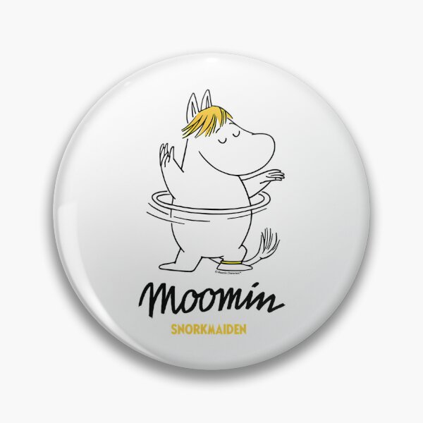 Item preview, Moomin Snorkmaiden Dancing designed and sold by kitchen-delsie.