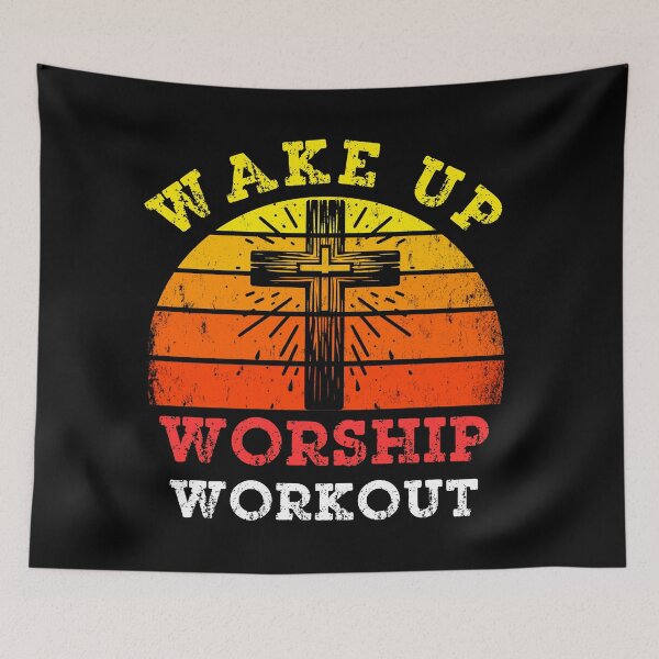 Item preview, Wake Up Worship Workout designed and sold by Positive&FunnyThings.