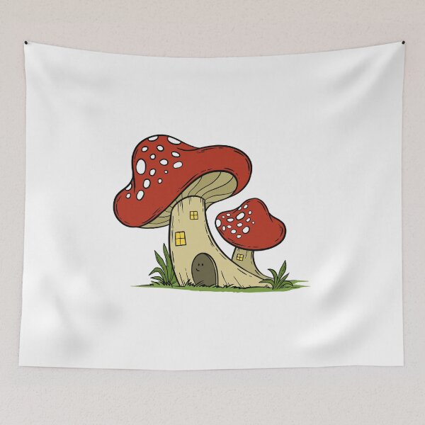 Item preview, Spore-tacular Mushroom House designed and sold by shiilalippold.