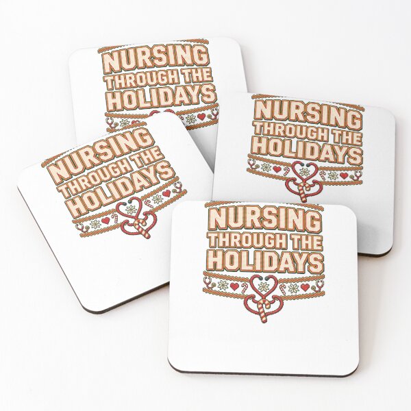 Item preview, Nursing Through The Holidays Nurse Christmas Sweater Style designed and sold by Goodthreadz.