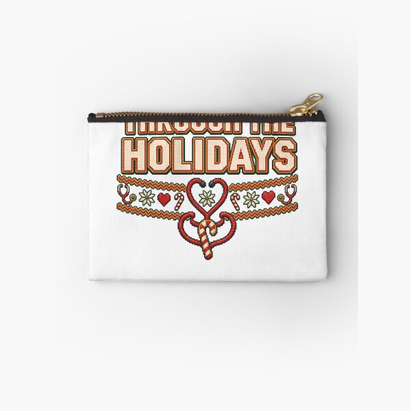 Item preview, Nursing Through The Holidays Nurse Christmas Sweater Style designed and sold by Goodthreadz.