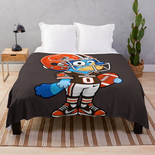 Item preview, Cleveland Browns American Football Fan Funny Bluey Player designed and sold by DemetMath.