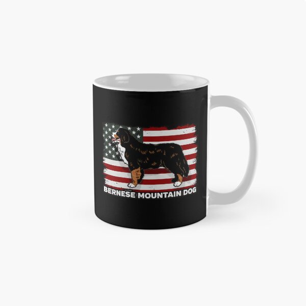 Item preview, Bernese Mountain Dog American Flag Patriotism designed and sold by SoyLamderma.