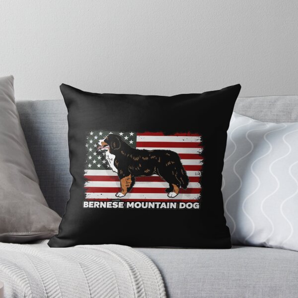 Item preview, Bernese Mountain Dog American Flag Patriotism designed and sold by SoyLamderma.