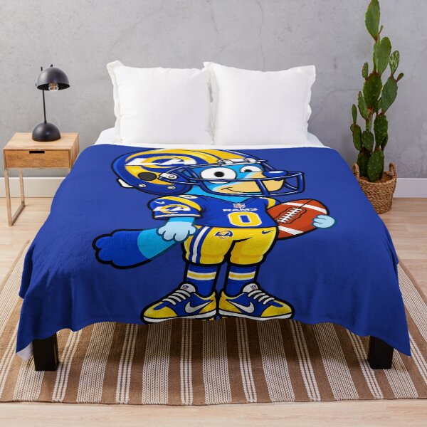 Item preview, Los Angeles Rams American Football Fan Funny Bluey Player designed and sold by DemetMath.