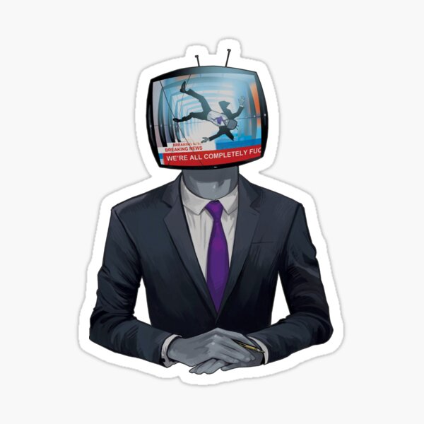 We're All Completely Fu...... Sticker