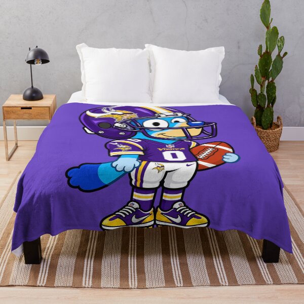 Item preview, Minnesota Vikings American Football Fan Funny Bluey Player designed and sold by DemetMath.