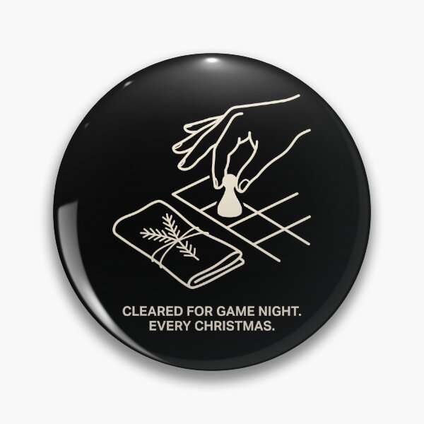 Item preview, Cleared For Game Night Christmas Board Games designed and sold by SplashTastic.