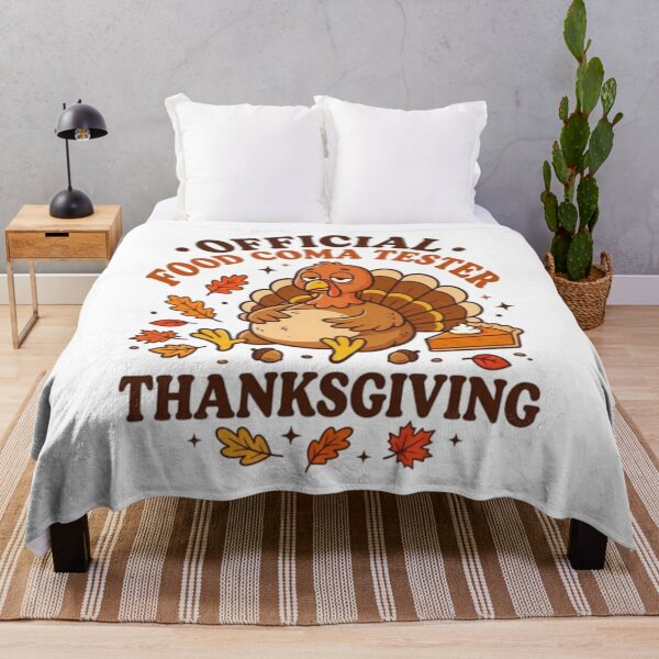 Item preview, Official Food Coma Tester Funny Turkey Thanksgiving T-Shirt designed and sold by Founderpallavi.