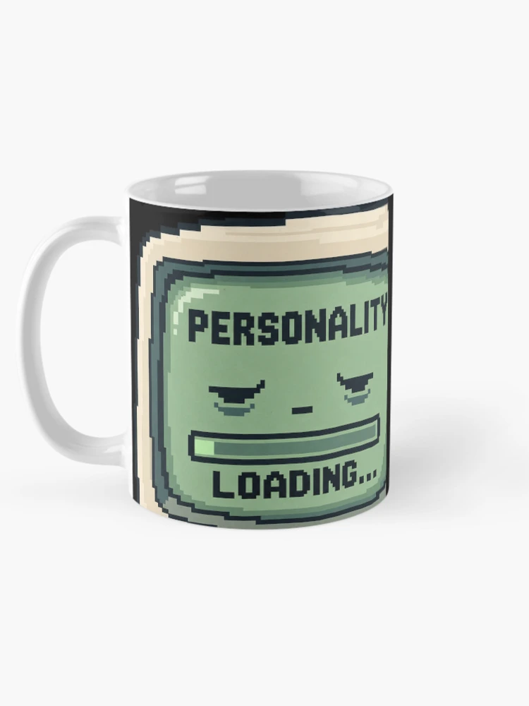 Thumbnail 5 of 6, Coffee Mug, Personality Loading Retro Computer designed and sold by BitGames.