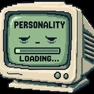 Artwork thumbnail, Personality Loading Retro Computer by BitGames