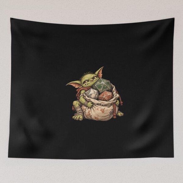 Item preview, Dice Goblin Hoarding Dice Bag designed and sold by BitGames.