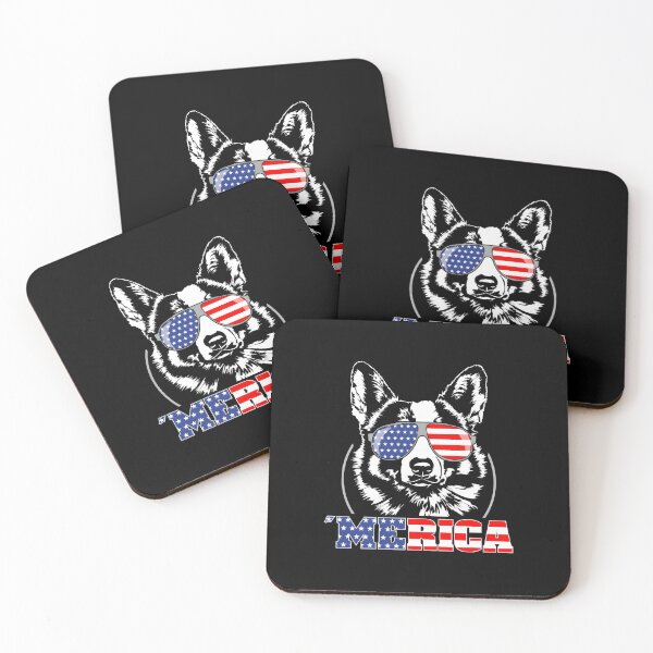 Item preview, American Flag Dog Sunglasses 'MERICA Patriotic Graphic designed and sold by SoyLamderma.