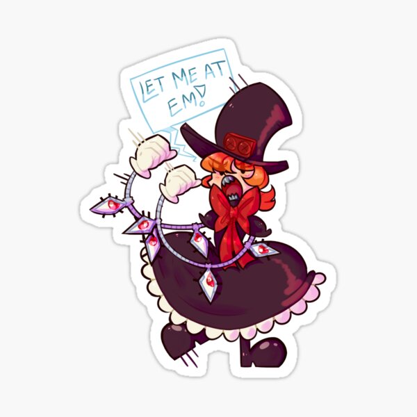 Skullgirls - Etiqueta engomada del pavo real Pegatina