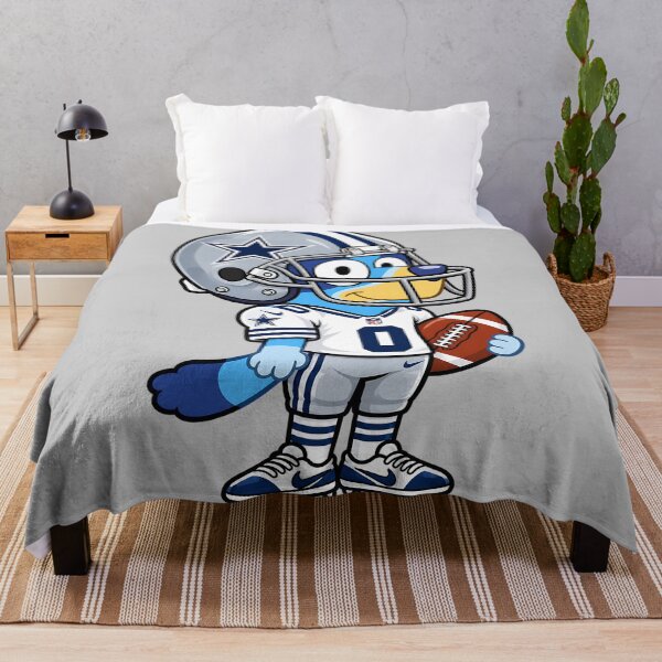Item preview, Dallas Cowboys American Football Fan Funny Bluey Player designed and sold by DemetMath.