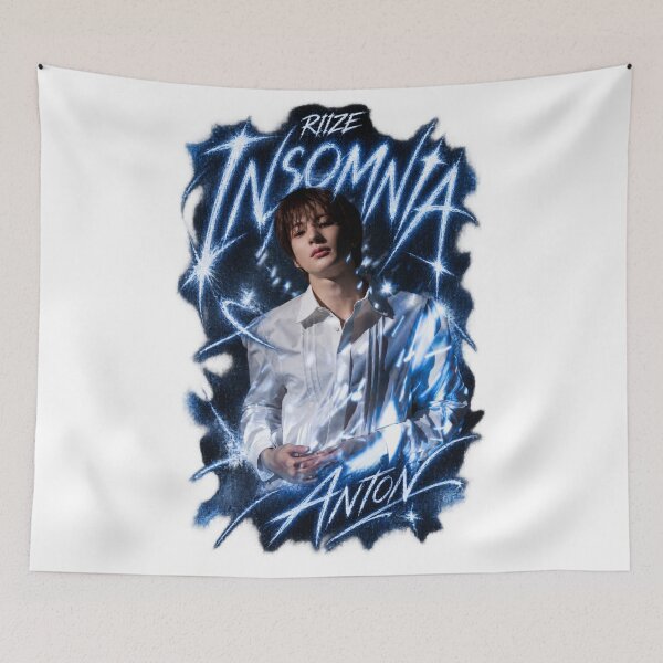 Item preview, RIIZE Anton INSOMNIA Midnight Editorial | Chrome Kpop Art designed and sold by Valeree Store.