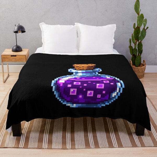 Item preview, Violet Mana Potion Pixel Art designed and sold by BitGames.