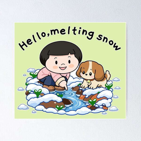 Item preview, Ttorun – Hello, Melting Snow! designed and sold by tongstudio.