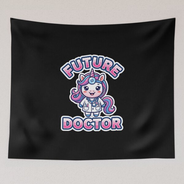 Item preview, Future Doctor Unicorn Aspiring Medical Professional Student designed and sold by PopStars1993.