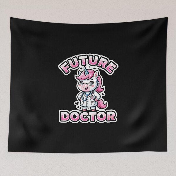 Item preview, Future Doctor Unicorn Aspiring Physician Healthcare Professional designed and sold by PopStars1993.