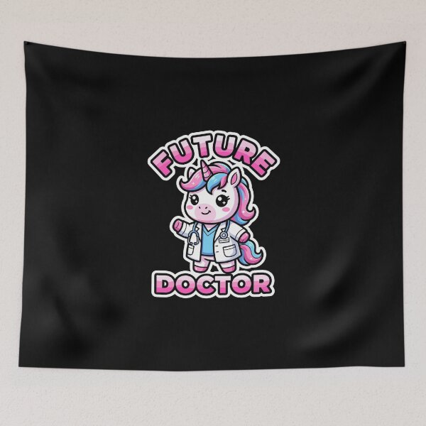 Item preview, Future Doctor Unicorn Aspiring Healthcare Kids designed and sold by PopStars1993.