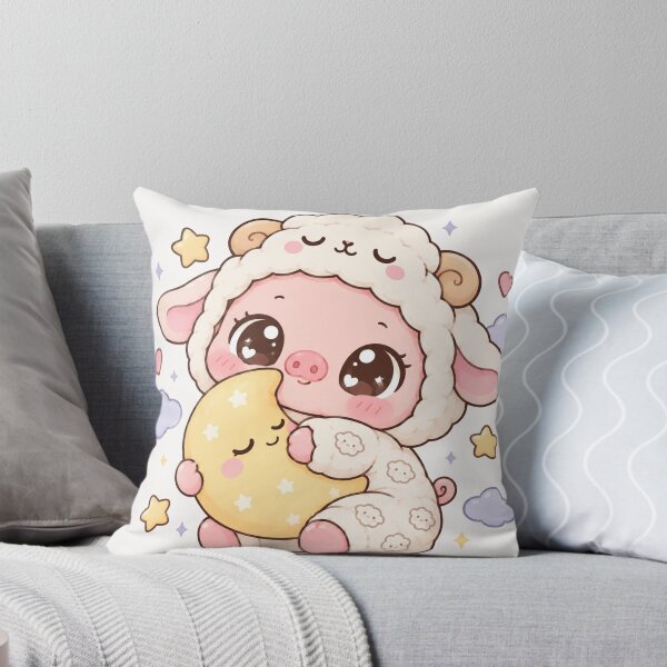 Item preview, Kawaii Piglet Sheep designed and sold by EsenciaZen.