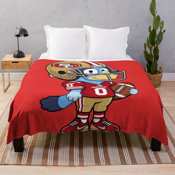Item preview, San Francisco 49ers Football Team Funny Bluey Player designed and sold by roscupswigouuaj.